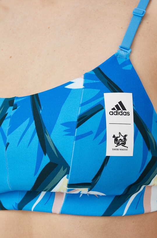 Бюстгальтер для йоги adidas Performance Thebe Magugu Studio HM9257 блакитний