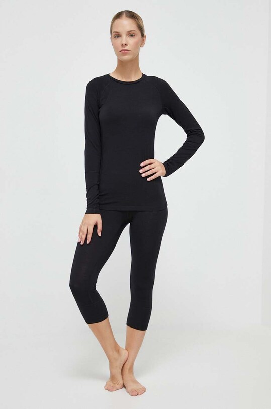 Peak Performance longsleeve funkcyjny Magic G78072 czarny AW23