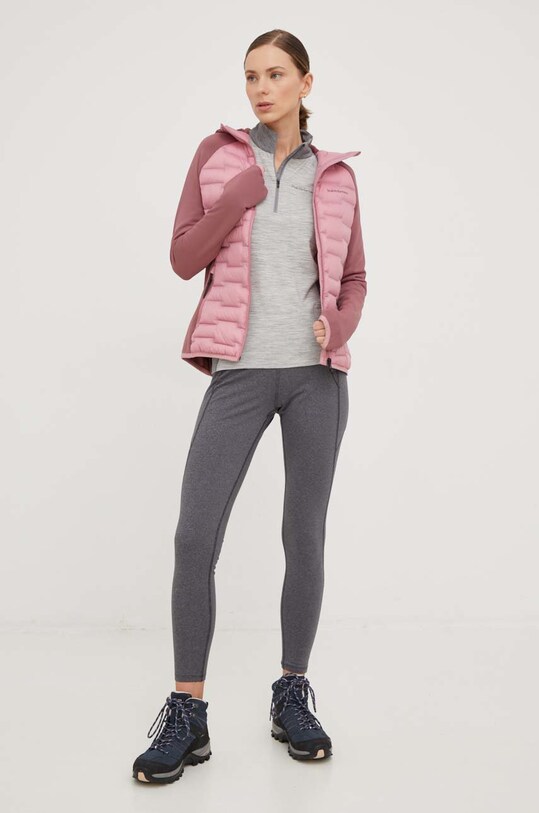 Funkčné tričko s dlhým rukávom Peak Performance Magic G78068 sivá AW22