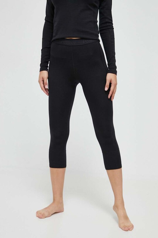 Funkčné legíny Peak Performance Magic outdoor čierna G78080