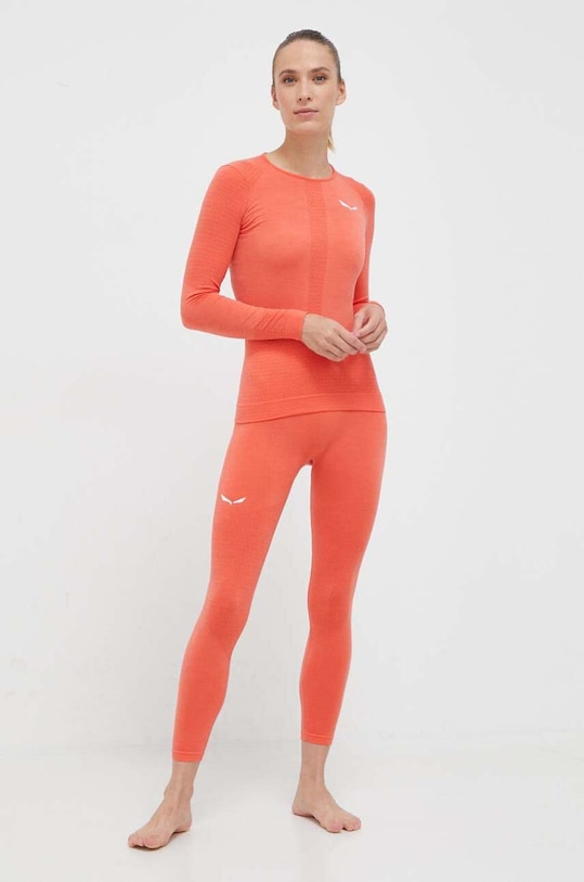 Salewa longsleeve funkcyjny Zebru Medium 00.0000027958 różowy AW25