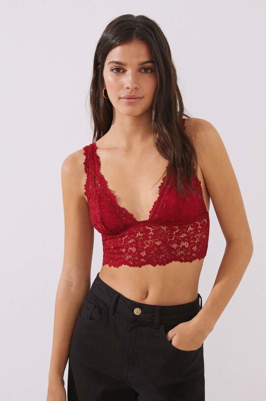 women'secret sutien Leaf rosu 4034863