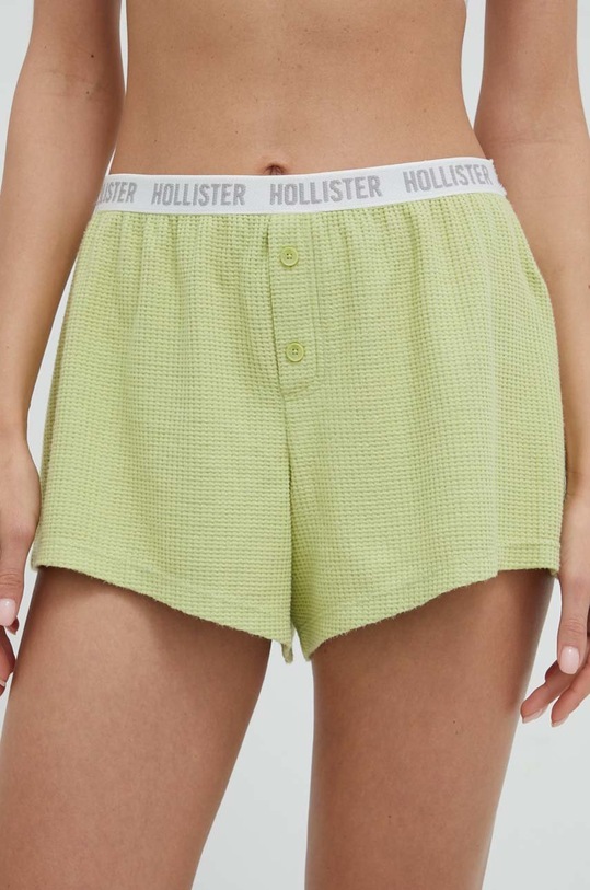 Pyžamové šortky Hollister Co. spodní zelená KI346.2250.320