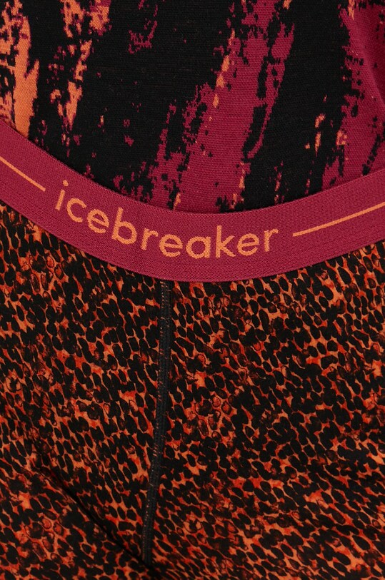 Icebreaker legginsy funkcyjne 200 Oasis pomarańczowy IB0A56I25951