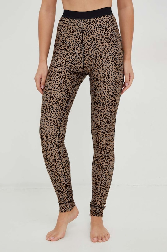 Protest legginsy funkcyjne Prtheather sporty zimowe brązowy 4699200