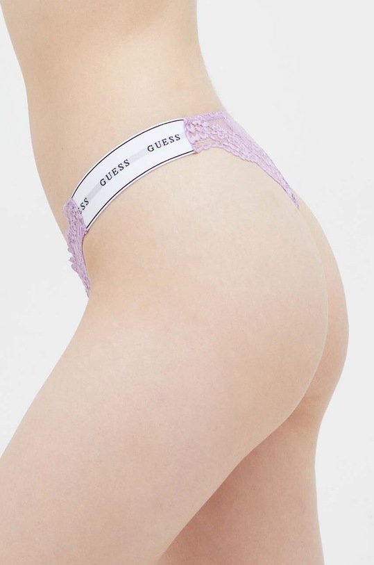 Guess stringi BELLE O3RE08.KBBT0 fioletowy AW25