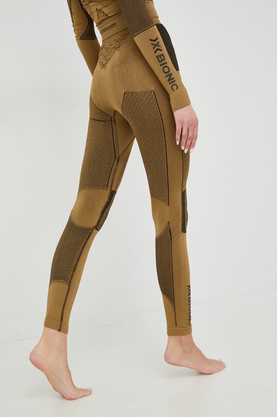 Odzież X-Bionic legginsy funkcyjne Radiactor 4.0 RA.WP05W19W zielony