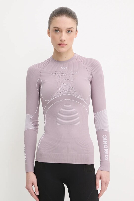 Funkční triko s dlouhým rukávem X-Bionic Energy Accumulator 4.0 zimní sporty růžová EA.WT06W19W
