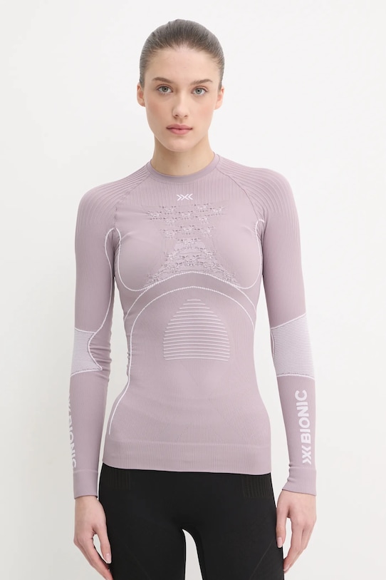 Функціональний лонгслів X-Bionic Energy Accumulator 4.0 зимовий спорт рожевий EA.WT06W19W