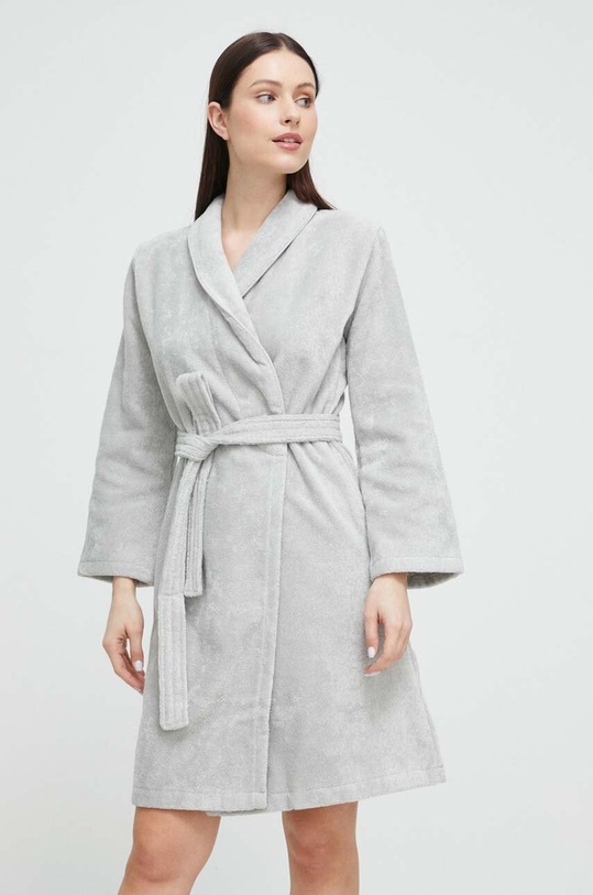 Oblečení Bavlněný župan Kenzo KICON22.WOMEN šedá