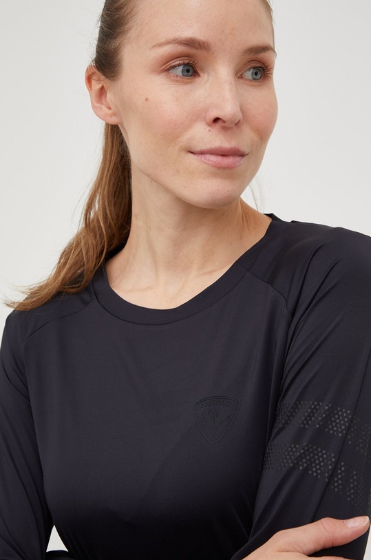 Odzież Rossignol longsleeve funkcyjny RLLWL01 czarny