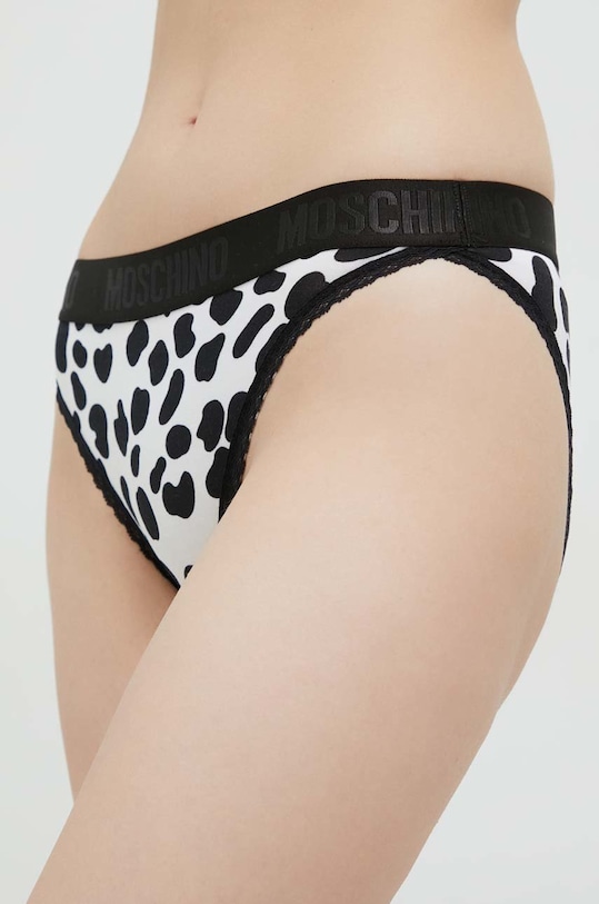 Σλιπ Moschino Underwear πλεκτό ύφασμα μαύρο 4725.9031.9BYY