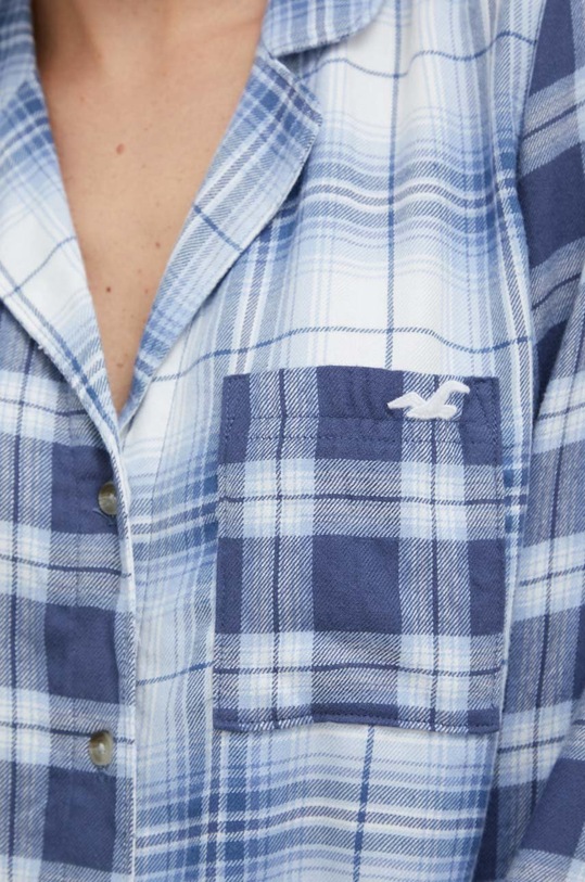 Hollister Co. camasa de pijama albastru KI346.2350.205