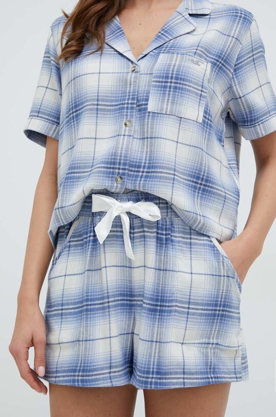 Pyžamo Hollister Co. KI346.2356.214 modrá