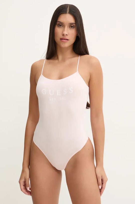 Guess body CARRIE z elastanem różowy O2GM12.KBBU1