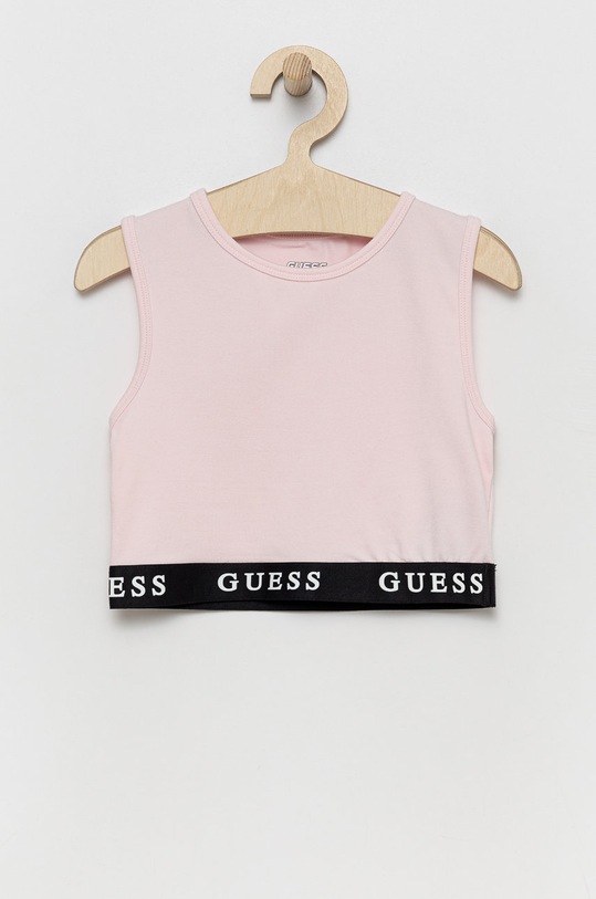 Guess top dziecięcy pozostałe różowy J2YI34.KABR0