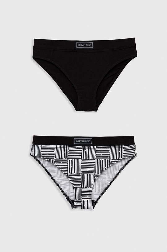 Dětské kalhotky Calvin Klein Underwear 2-pack 2-pack černá G80G800564.9BYY
