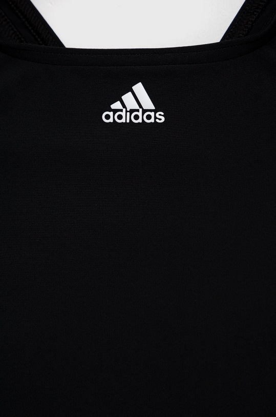 Fete adidas Performance costum de baie dintr-o bucată pentru copii HP1523 negru