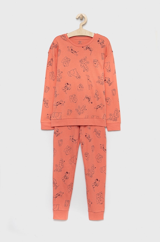 OVS piżama dziecięca wzorzyste różowy 1630006.Girl.3.15y.Unde