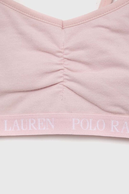 Dziewczynka Polo Ralph Lauren biustonosz dziecięcy 2-pack 4P5017 różowy