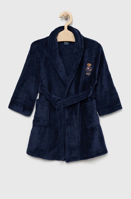 Παιδική ρόμπα Polo Ralph Lauren σκούρο μπλε 8P0042
