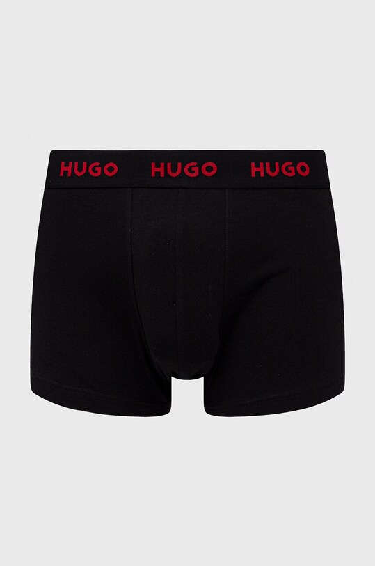 Boksarice HUGO 3-pack 50480170 rdeča SS24
