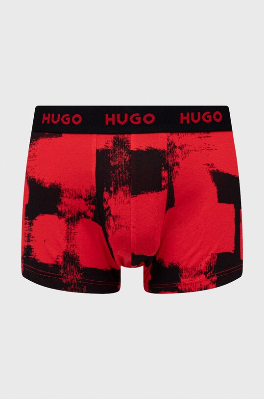 Oblačila Boksarice HUGO 3-pack 50480170 rdeča