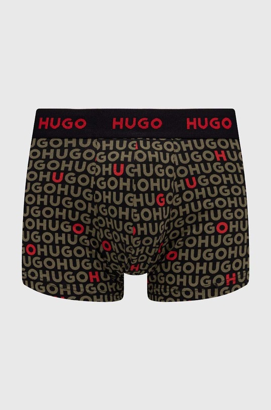 HUGO bokserki 3-pack zielony 50480170