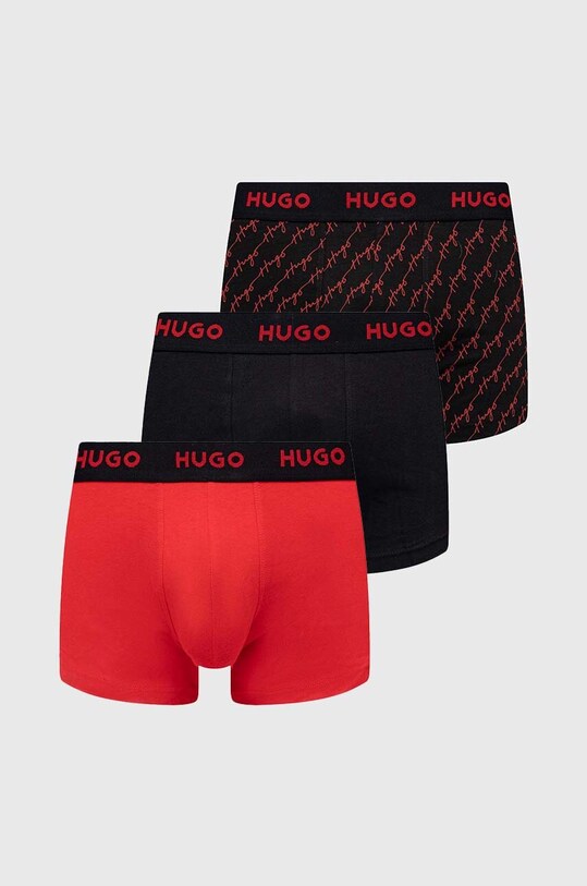 Boksarice HUGO 3-pack Vzorčasti pisana 50480170