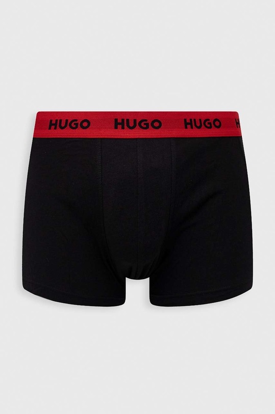 Odzież HUGO bokserki 3-pack 50480170 czarny