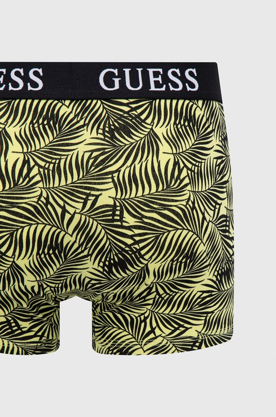 Boxerky Guess 3-pack U2BG05.K6YW0 zelená