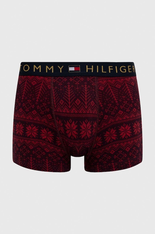 Set bokserice i čarape Tommy Hilfiger UM0UM01996.9BYY bordo AW22