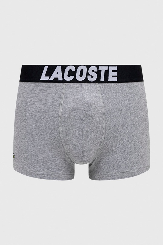 Ρούχα Lacoste μπόξερ (3-pack) 5H2083 μαύρο