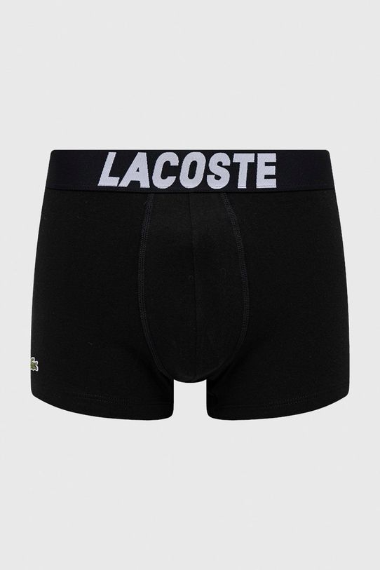 Boxerky Lacoste (3-pak) čierna 5H2083