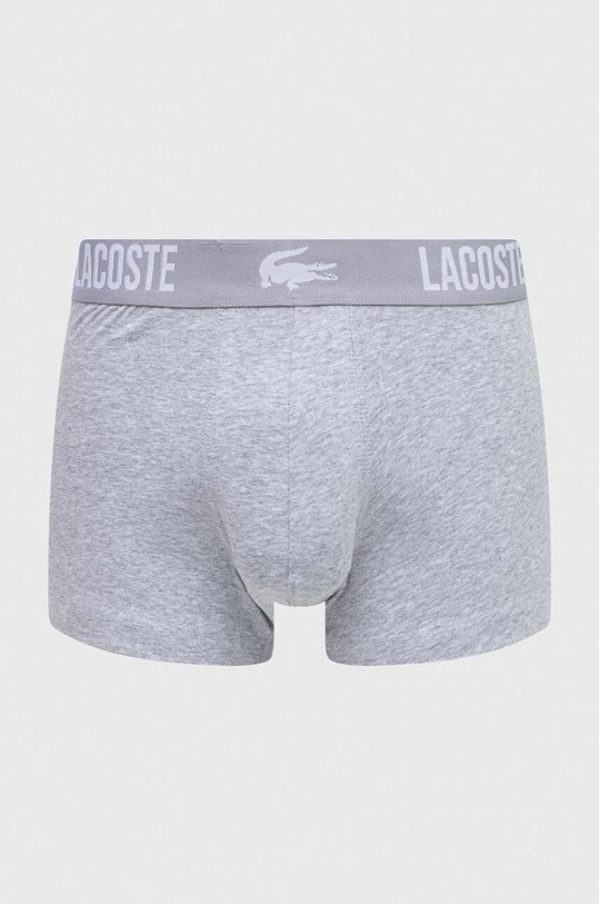 Lacoste boxeri 3-pack 5H3321 gri AW24