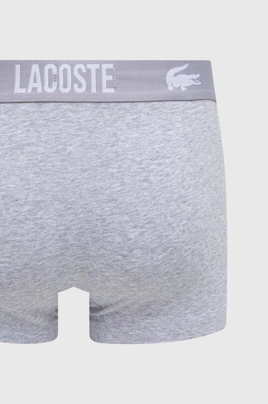 Μποξεράκια Lacoste 3-pack 5H3321 γκρί