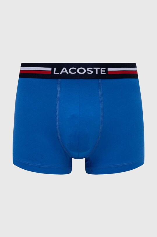 Boxerky Lacoste 3-pak 5H3386 tmavomodrá SS24