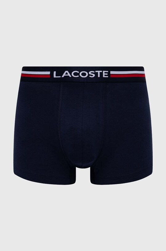 Oblečenie Boxerky Lacoste 3-pak 5H3386 tmavomodrá