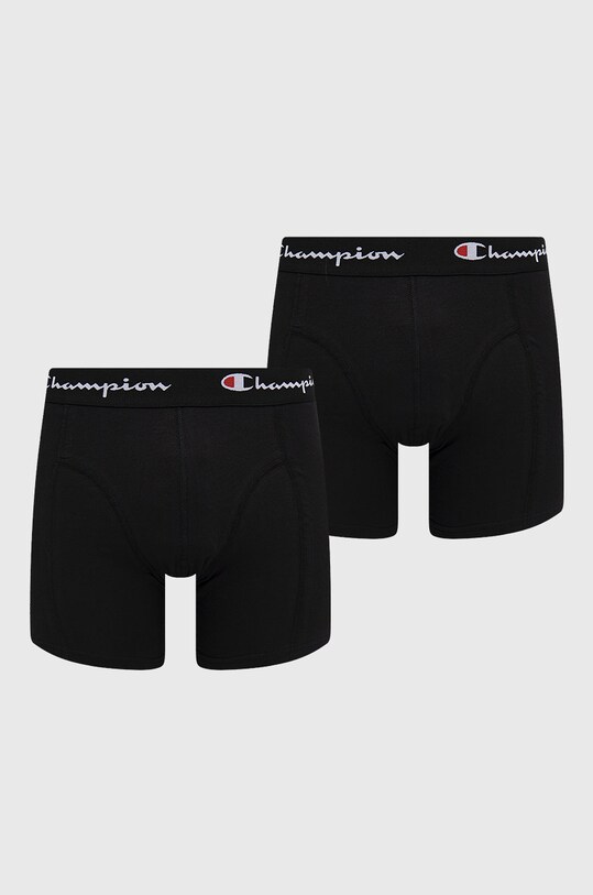 Боксеры Champion (2-pack) трикотаж чёрный U20001