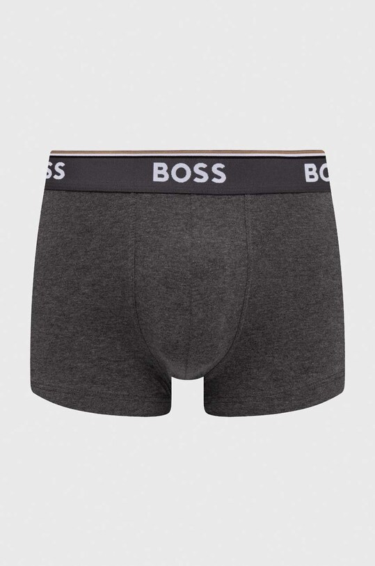 Одяг Боксери BOSS (3 - Pack) 50475274 сірий