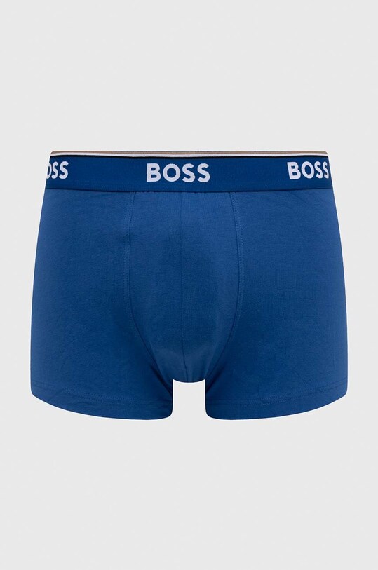 BOSS bokserki 3 - pack niebieski 50475274