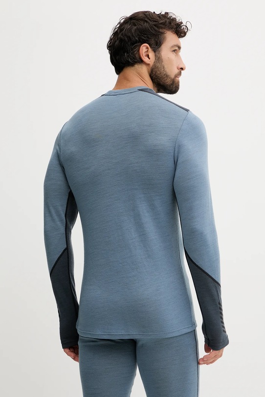 Odzież Helly Hansen longsleeve funkcyjny wełniany LIFA MERINO 49364 niebieski