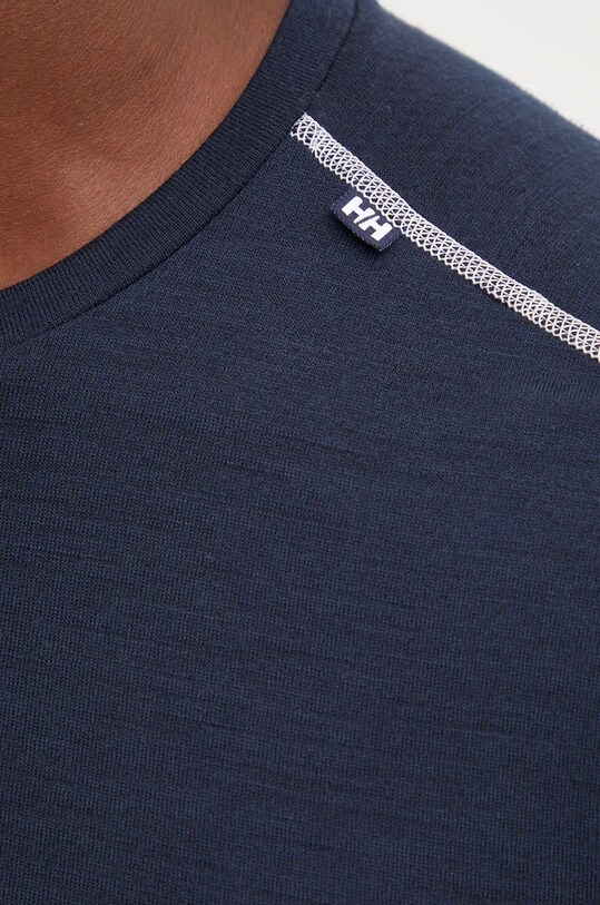 Helly Hansen longsleeve funkcyjny wełniany LIFA MERINO 49364 granatowy