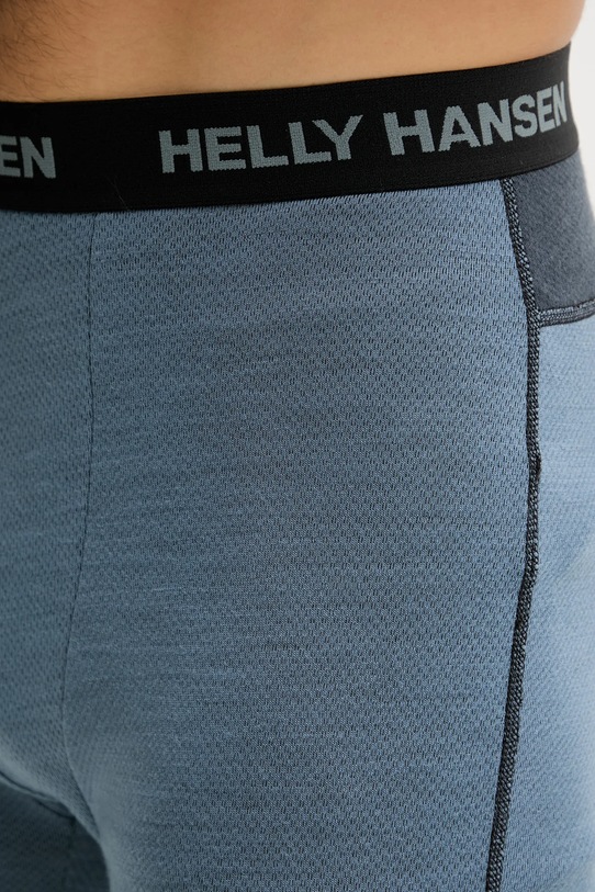 Helly Hansen legginsy funkcyjne LIFA MERINO niebieski 49366