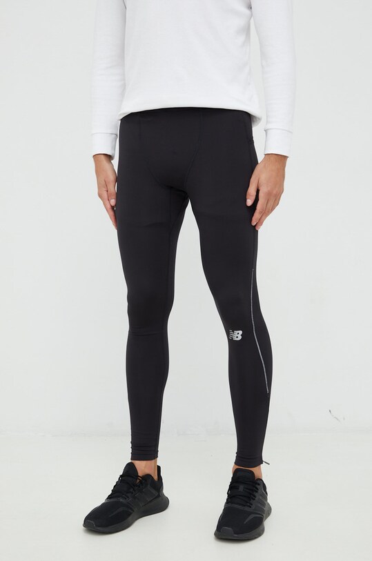 Îmbrăcăminte New Balance leggins de alergare Impact Run MP21273BK negru