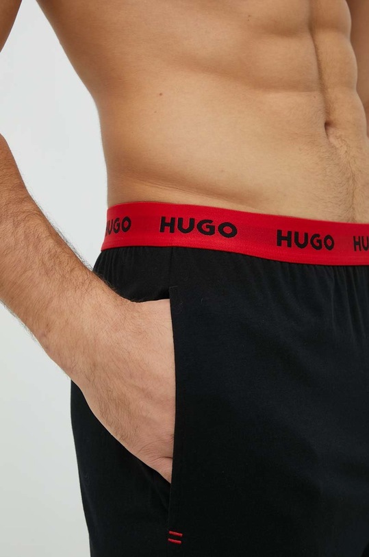 HUGO spodnie piżamowe czarny 50480236