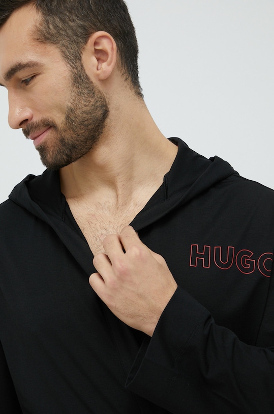 HUGO szlafrok czarny 50480296