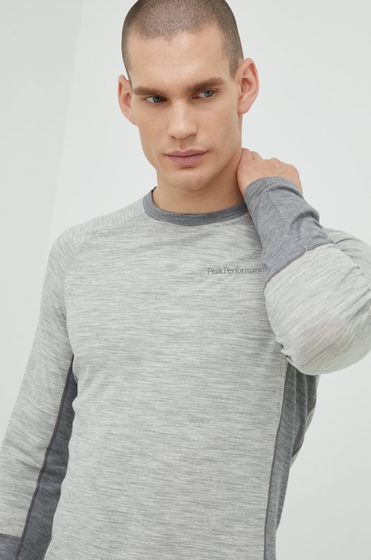 Peak Performance longsleeve funkcyjny Magic szary G78075