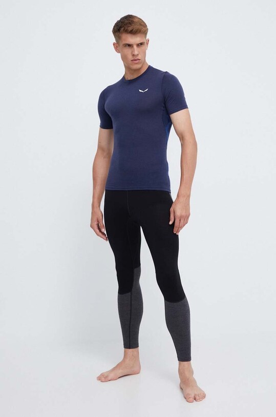 Salewa tricou funcțional Cristallo 00.0000028207 bleumarin AW24