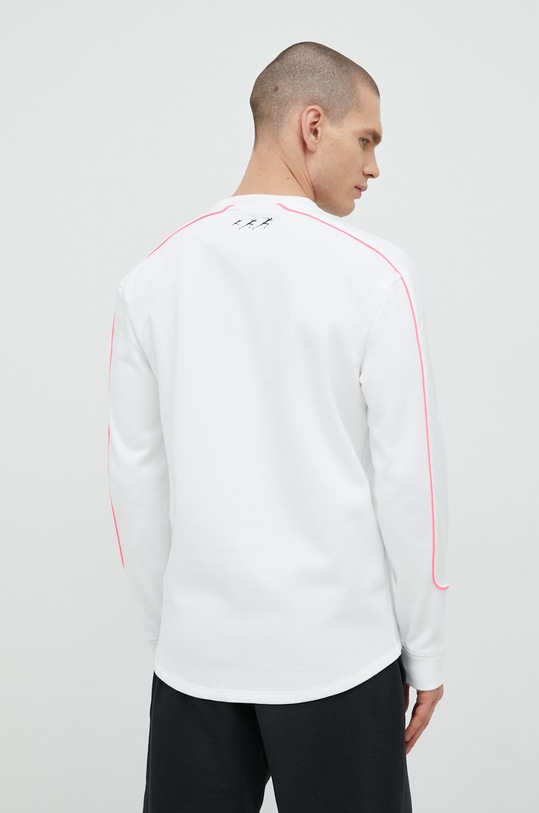 Oblečenie Bežecké tričko s dlhým rukávom Under Armour 1374423 biela